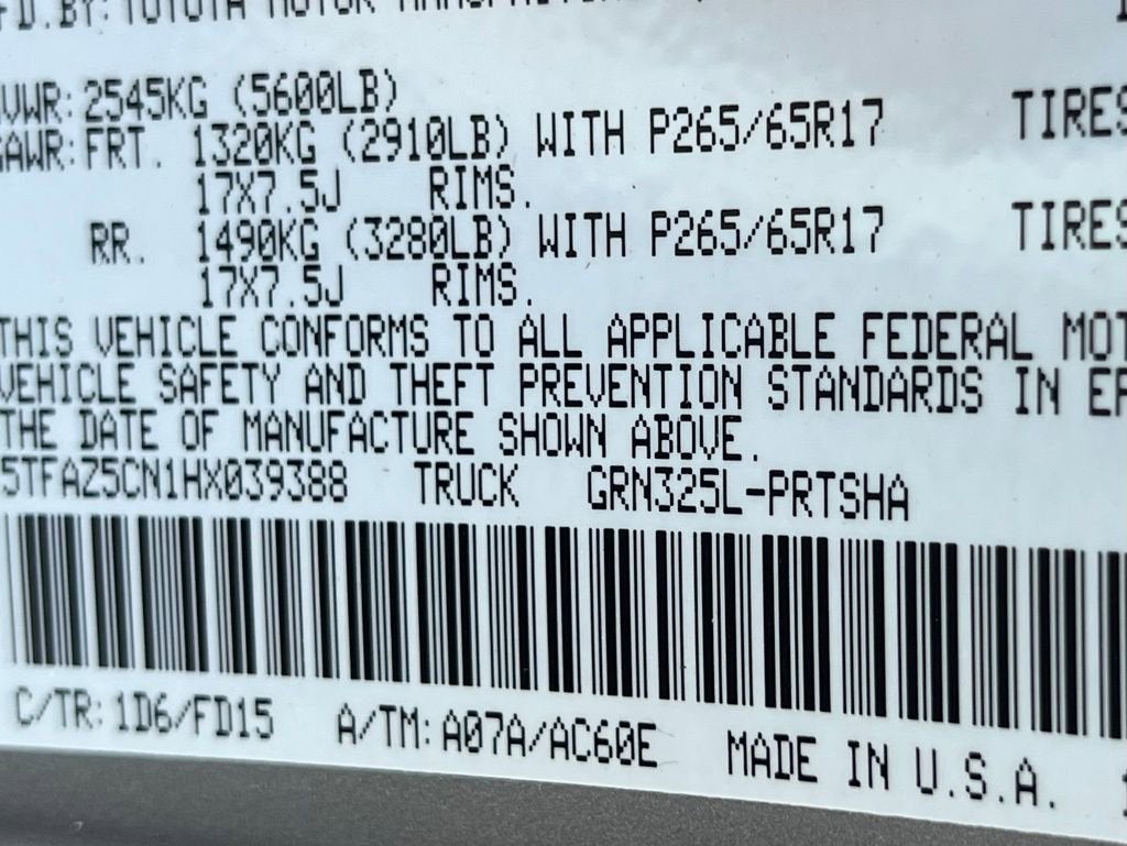 2017 Toyota Tacoma SR5