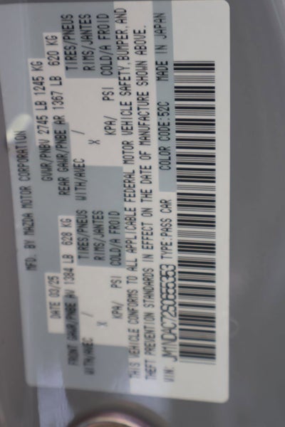 2025 Mazda Mazda MX-5 Miata Club