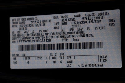 2026 Ford Super Duty F-250 SRW XL