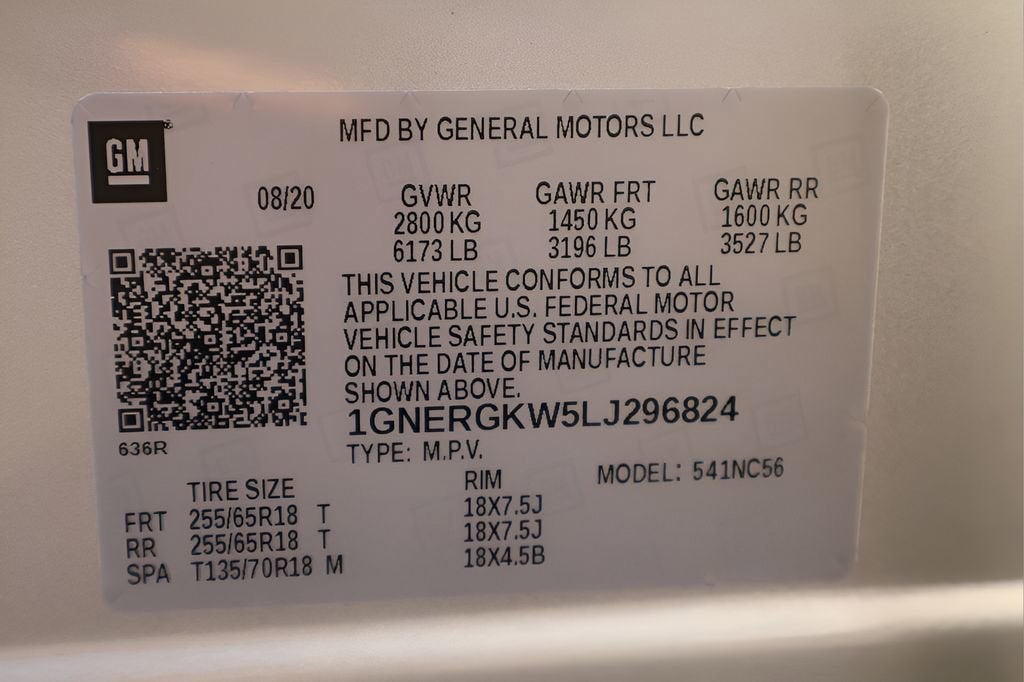 2020 Chevrolet Traverse LT Cloth