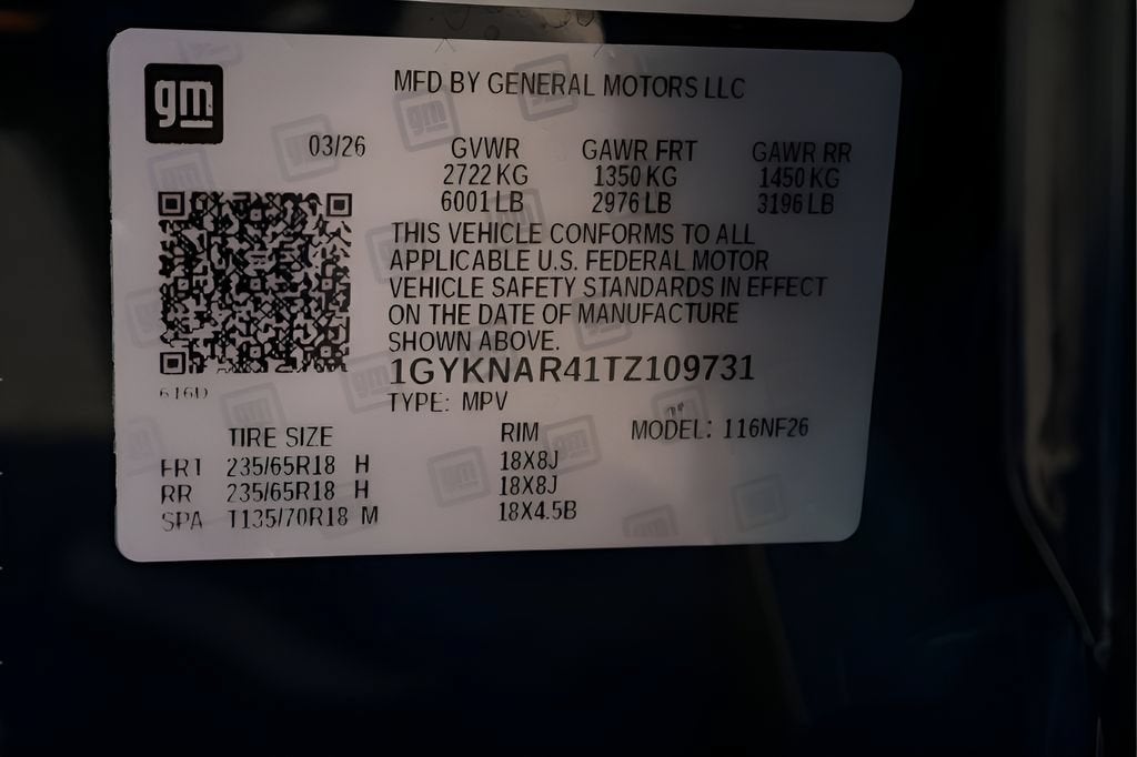 2026 Cadillac XT5 Luxury