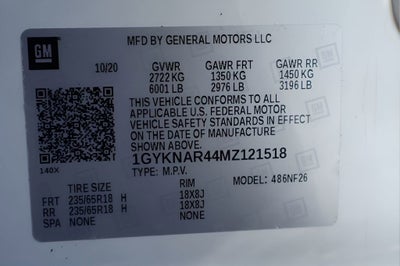 2021 Cadillac XT5 FWD Luxury