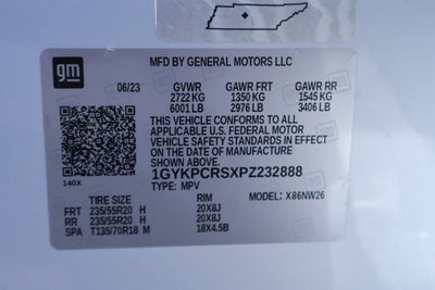 2023 Cadillac XT6 Premium Luxury