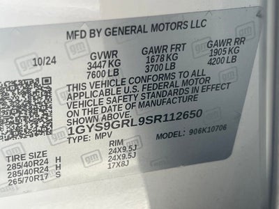 2025 Cadillac Escalade Sport Platinum