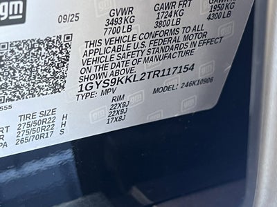 2026 Cadillac Escalade ESV Luxury