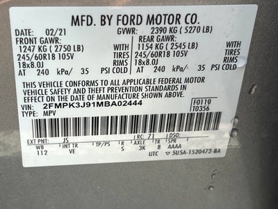 2021 Ford Edge SEL