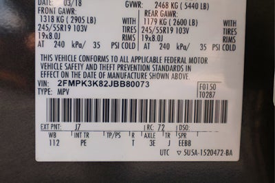 2018 Ford Edge Titanium