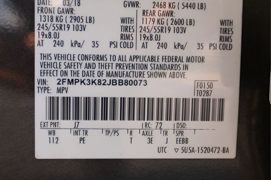 2018 Ford Edge Titanium