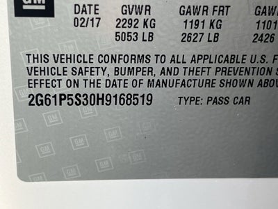 2017 Cadillac XTS Premium Luxury