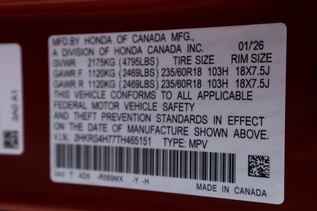 2026 Honda CR-V EX-L