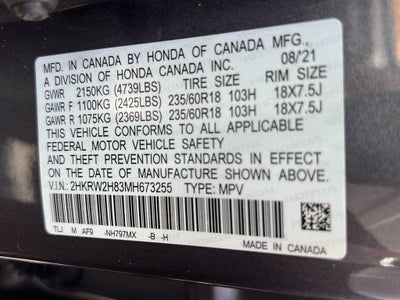 2021 Honda CR-V EX-L