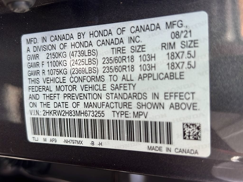 2021 Honda CR-V EX-L