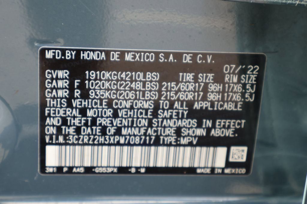2023 Honda HR-V LX