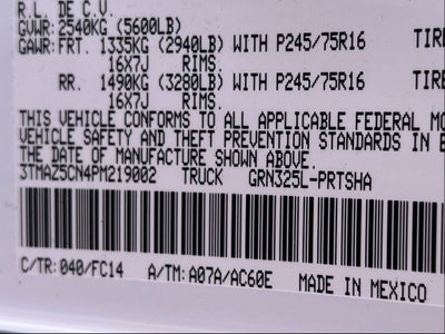 2023 Toyota Tacoma 2WD SR5