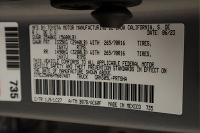 2023 Toyota Tacoma 4WD SR