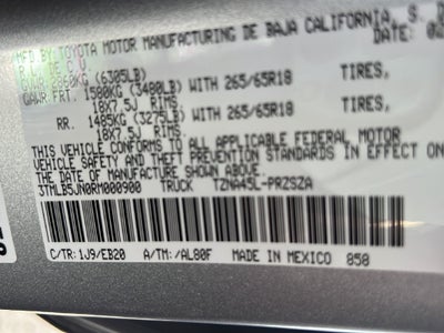 2024 Toyota Tacoma 4WD SR5