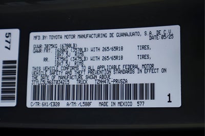 2025 Toyota Tacoma 4WD TRD Sport Hybrid