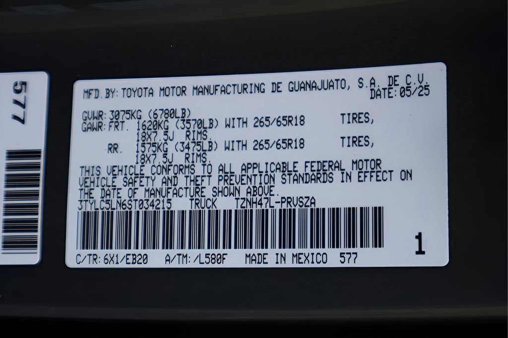 2025 Toyota Tacoma 4WD TRD Sport Hybrid