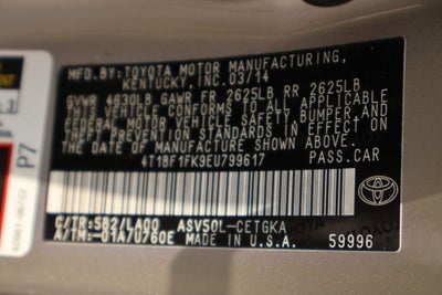 2014 Toyota Camry L