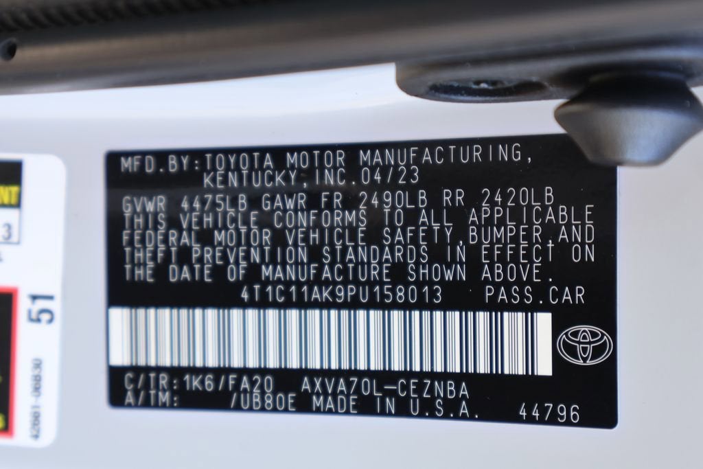 2023 Toyota Camry LE