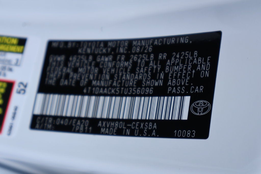 2026 Toyota Camry LE