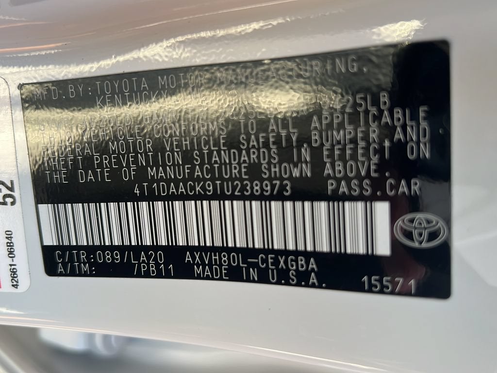 2026 Toyota Camry LE