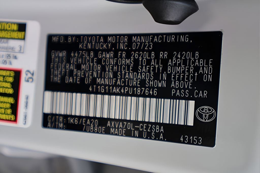 2023 Toyota Camry SE