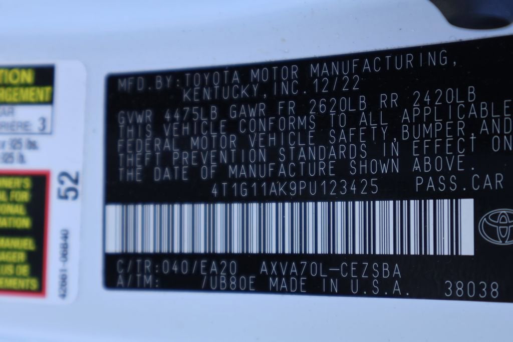 2023 Toyota Camry SE