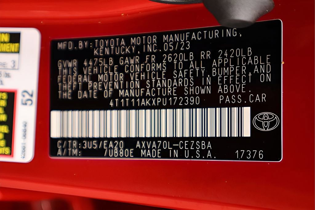 2023 Toyota Camry SE