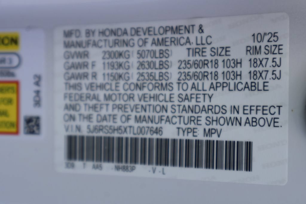 2026 Honda CR-V Hybrid Sport