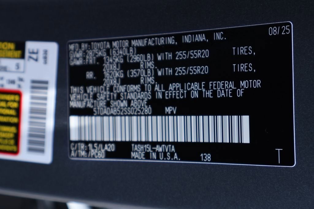 2025 Toyota Grand Highlander Hybrid MAX Limited