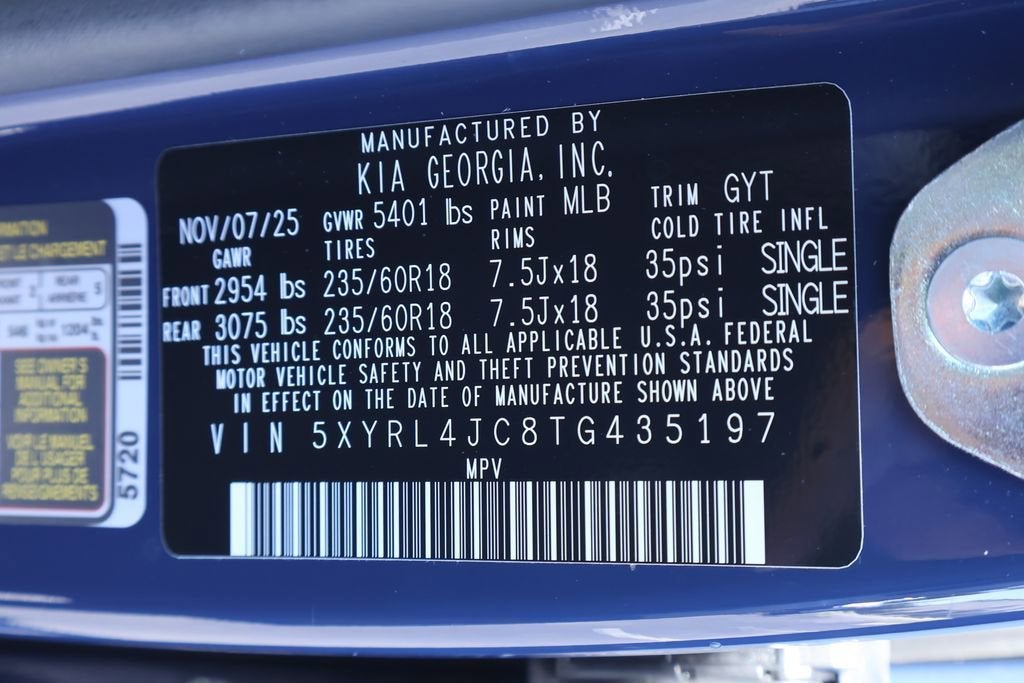 2026 Kia Sorento S