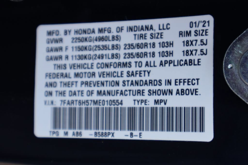 2021 Honda CR-V Hybrid EX