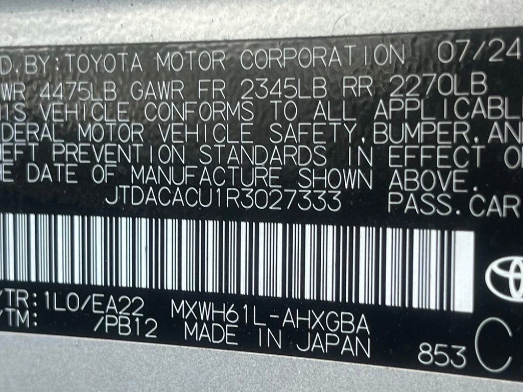 2024 Toyota Prius Prime SE