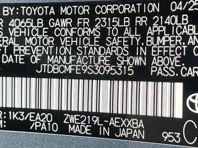 2025 Toyota Corolla Hybrid LE