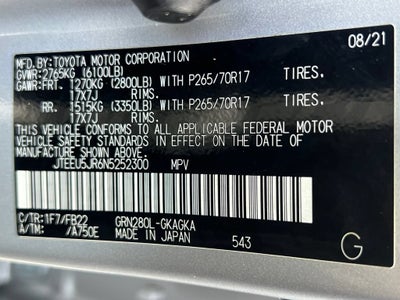 2022 Toyota 4Runner SR5