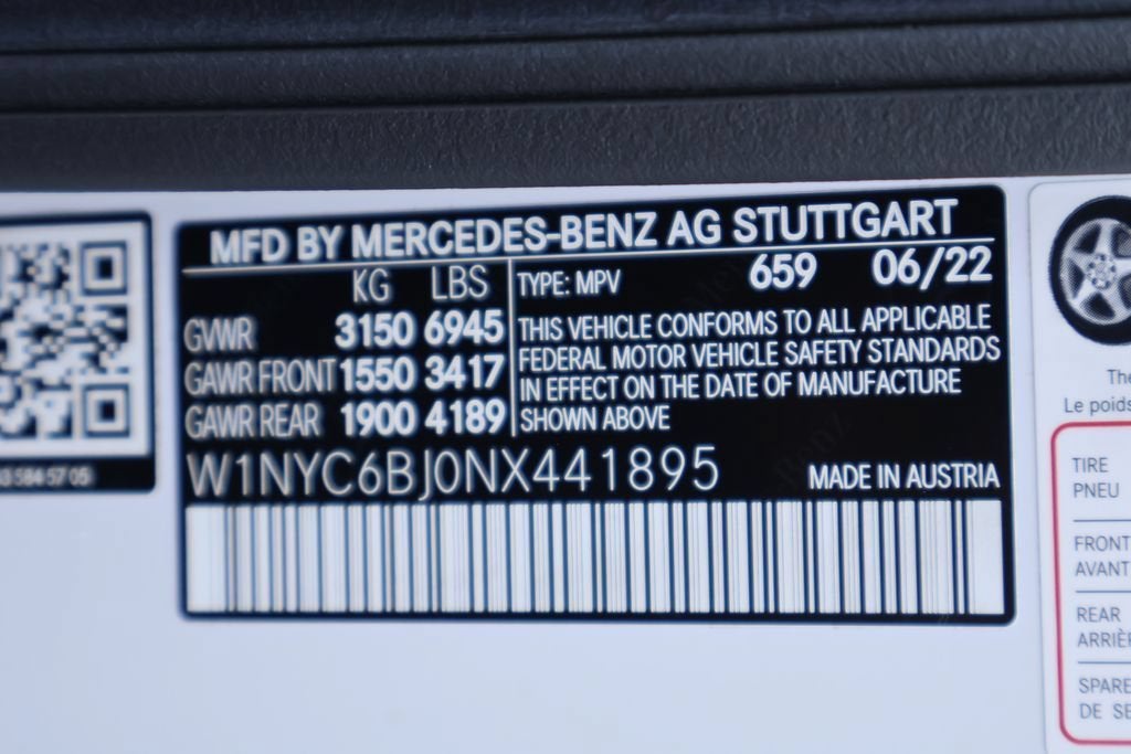 2022 Mercedes-Benz G-Class G 550