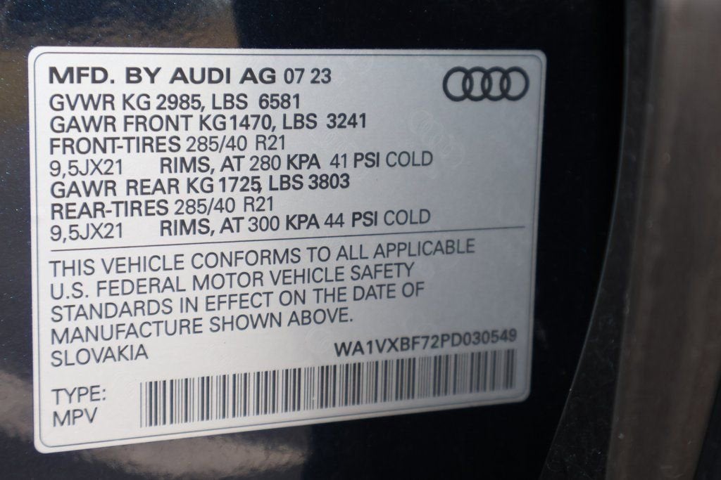 2023 Audi Q7 Prestige