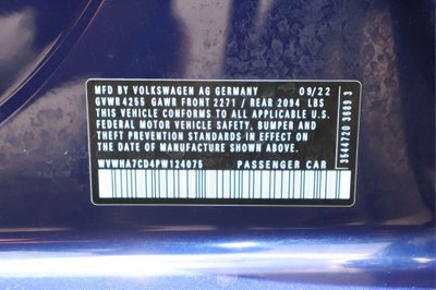 2023 Volkswagen Golf GTI S